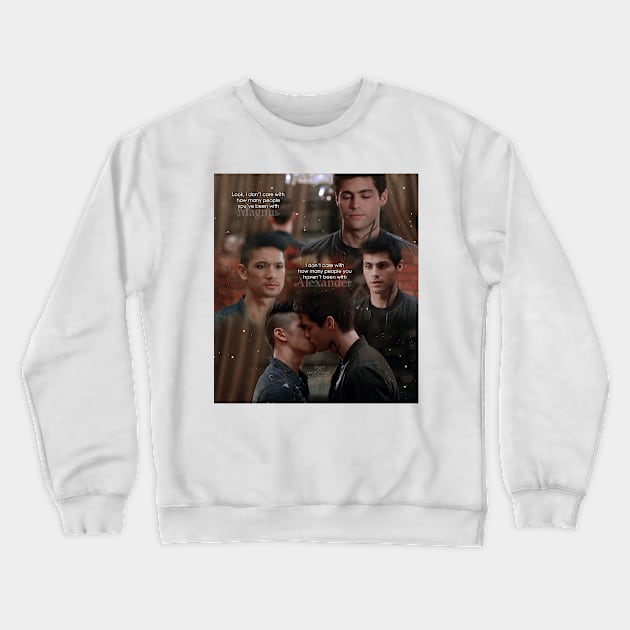 Malec Crewneck Sweatshirt by nathsmagic